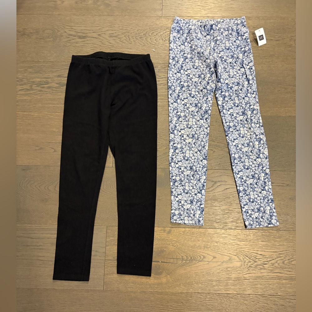 Gap & TCP girls leggings sz 8/10 NWT retail $42 each